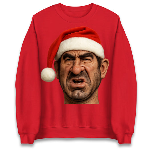 Eric Cantona Christmas Jumper