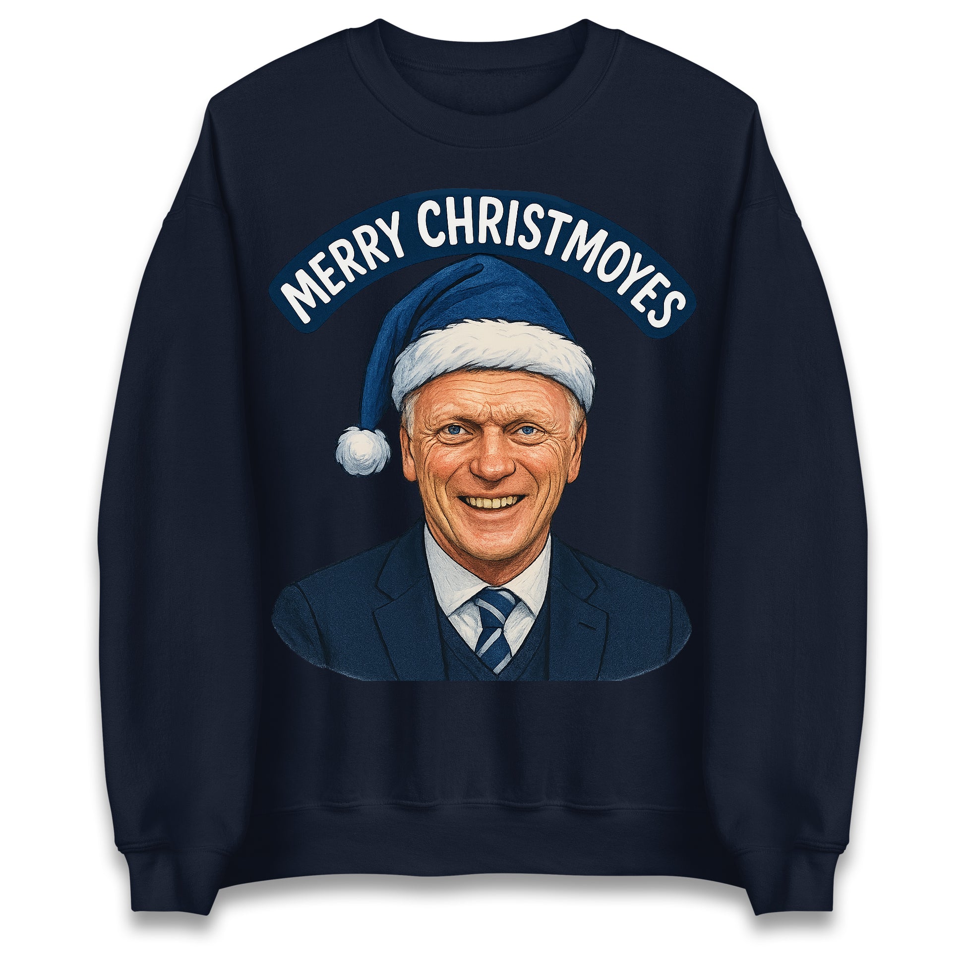 Everton Christmas Jumper Mens