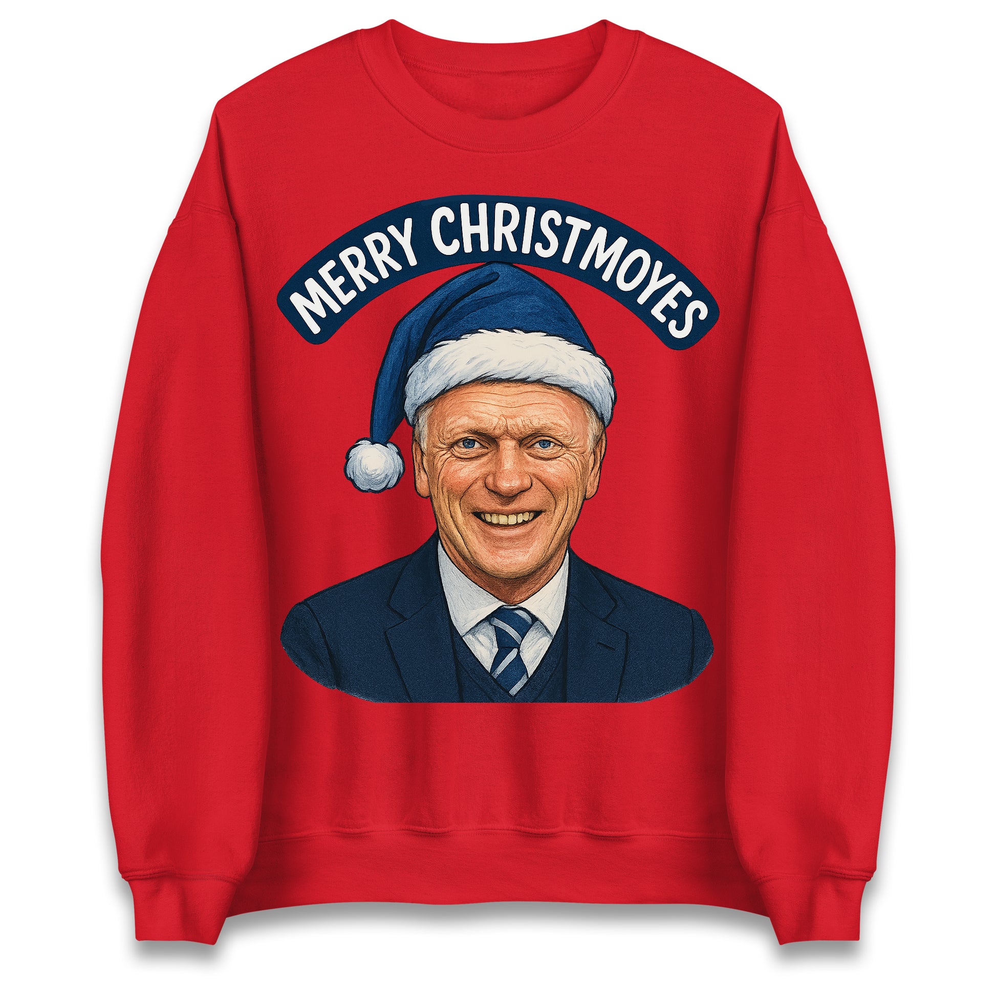 Everton Christmas Jumper Mens
