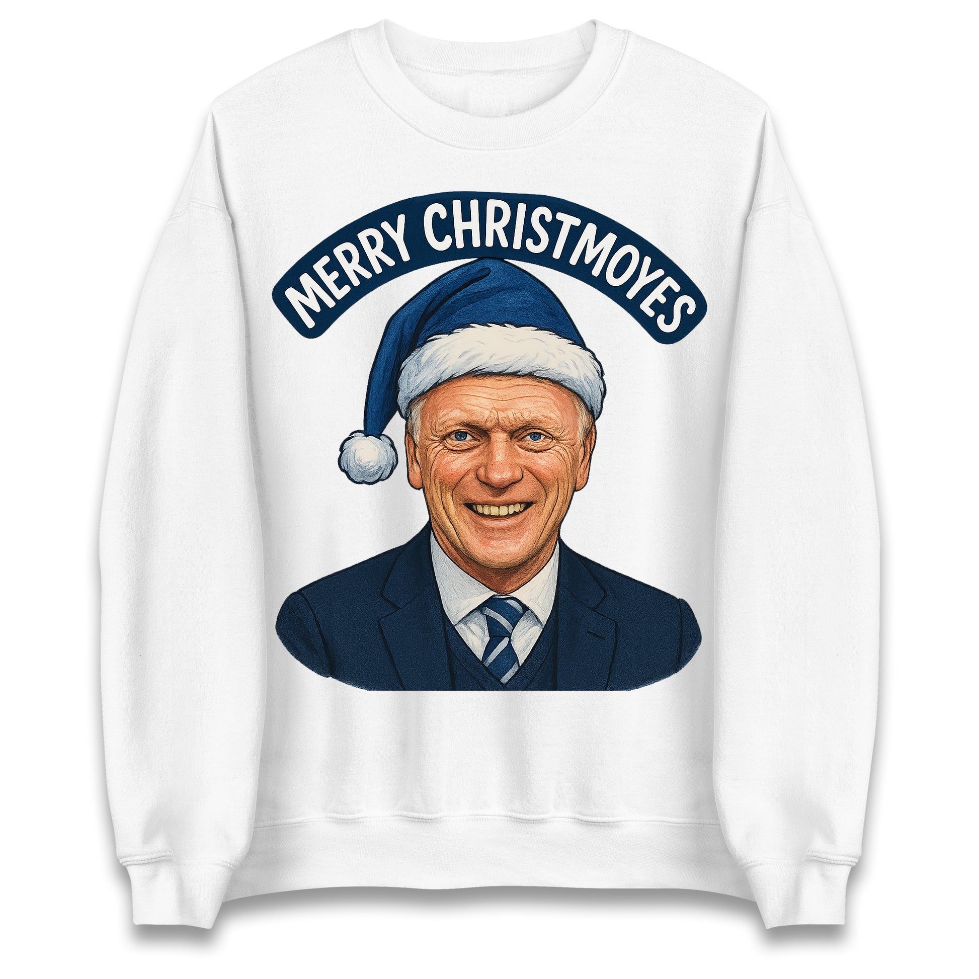 Everton Christmas Jumper Mens