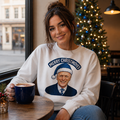 Everton Christmas Jumper Mens