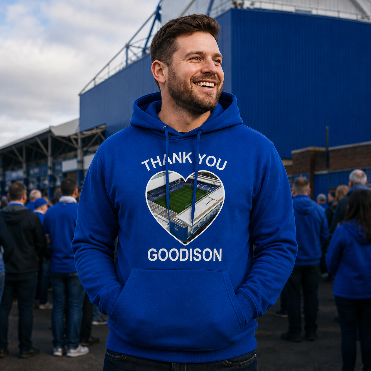 Everton Hoodie Mens