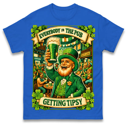 Everybody in The Pub Getting Tipsy T Shirt