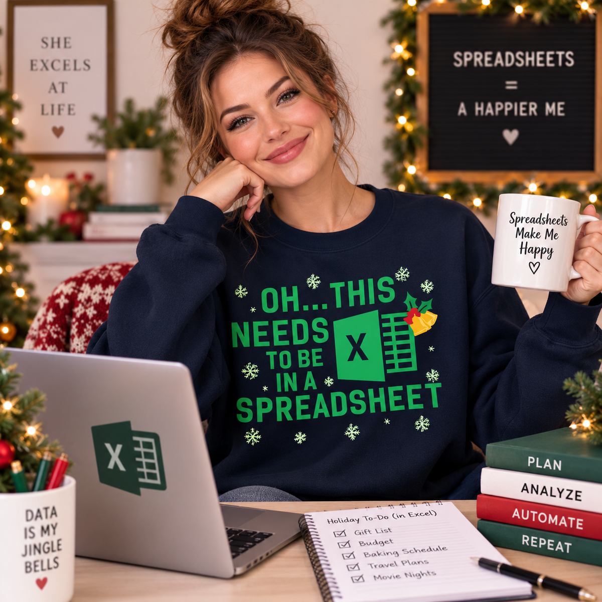 Excel Christmas Jumper