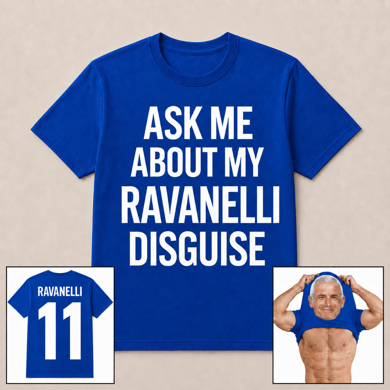Fabrizio Ravanelli Disguise Middlesbrough Football Shirt