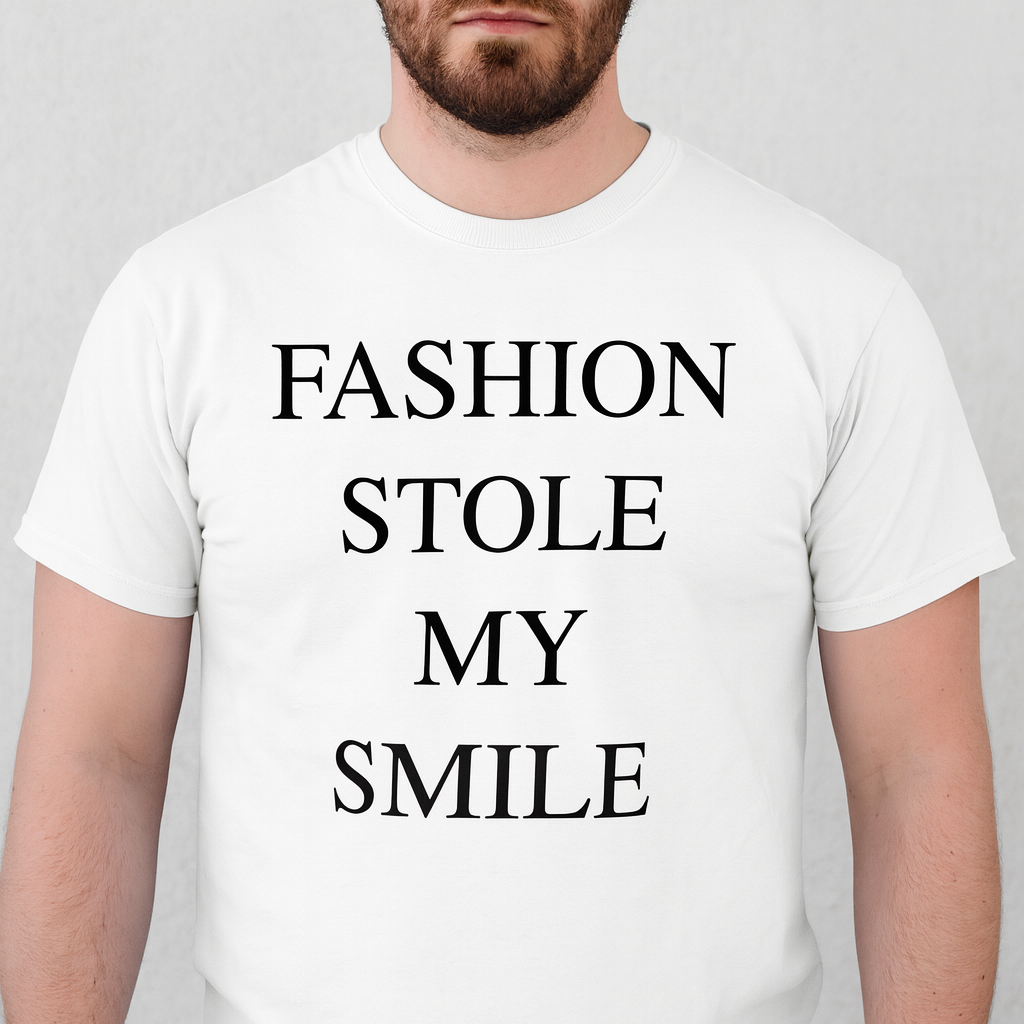Fashion Stole My Smile T Shirt