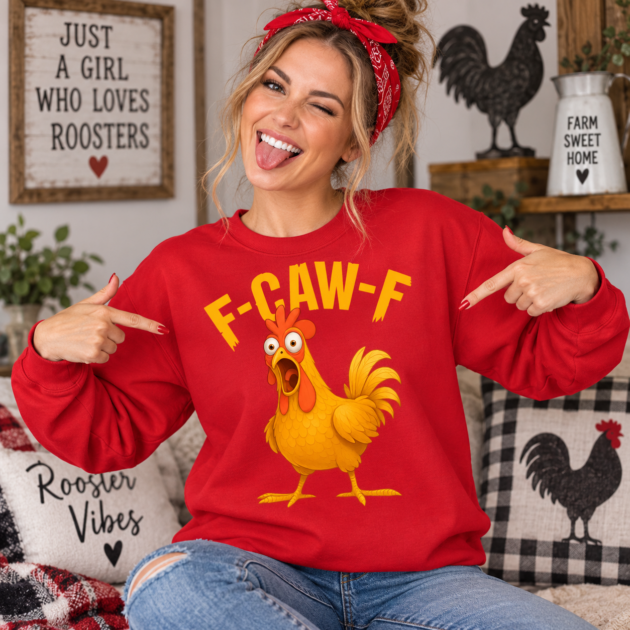 FCAWF Chicken Sweatshirt