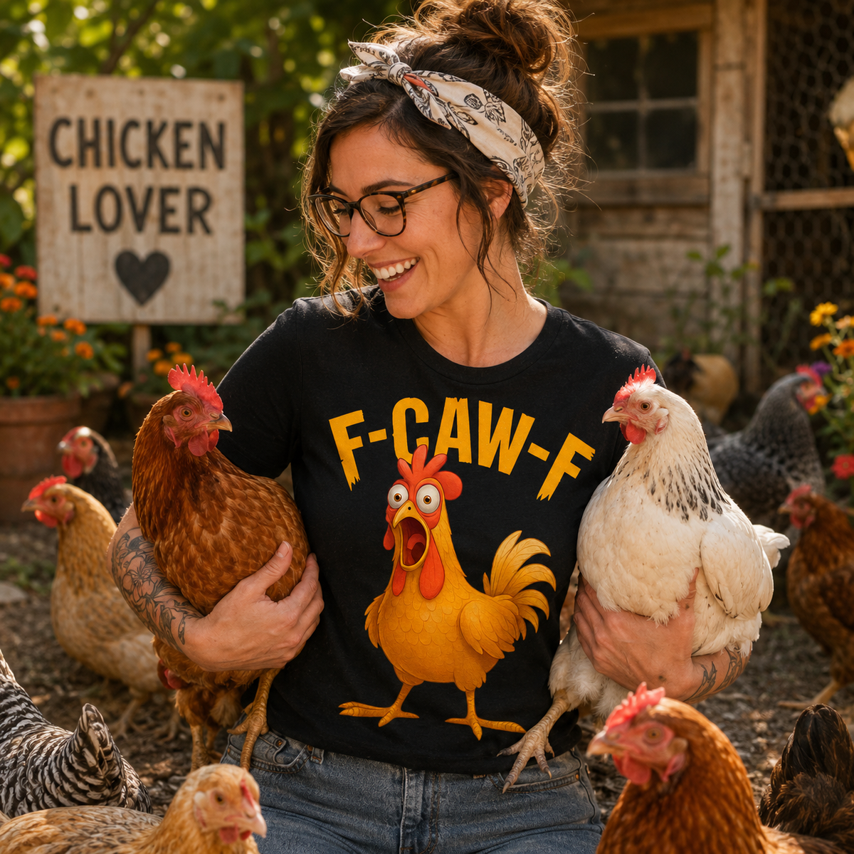 FCAWF Chicken T Shirt