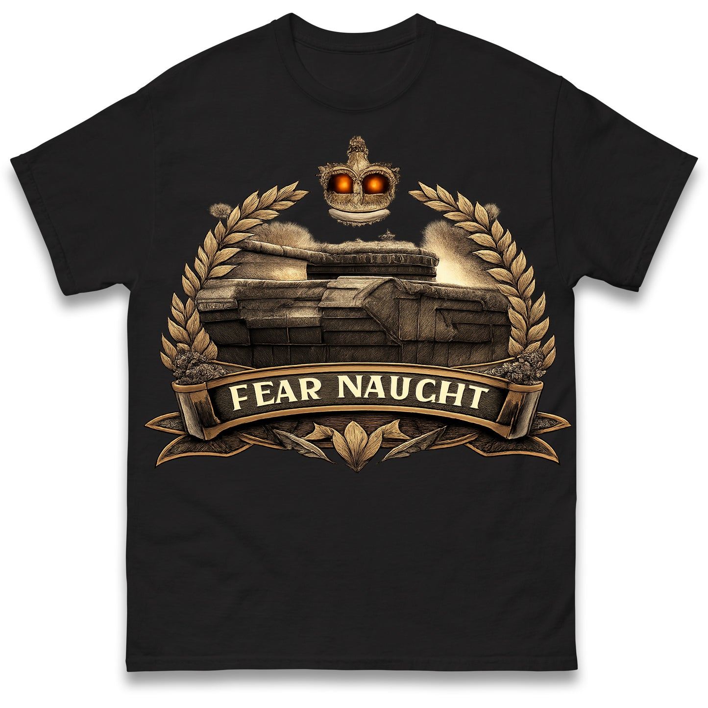 Fear Naught Royal Tank Regiment T Shirt