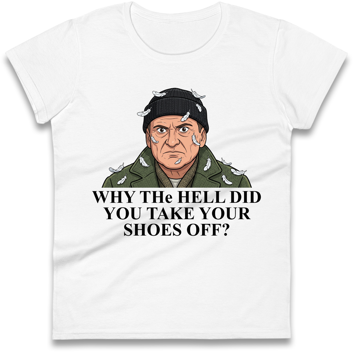 Harry Home Alone Christmas Ladies T-Shirt
