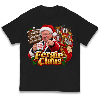 Man United Christmas Kids T-Shirt