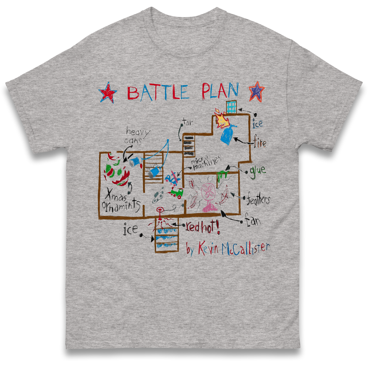 home alone battle plan T-Shirt