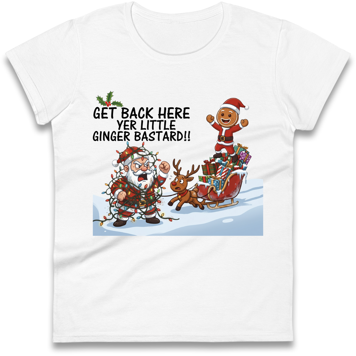 Christmas jumper Ladies T-Shirt