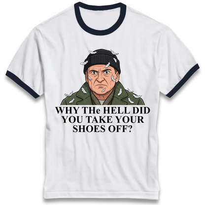 Harry Home Alone Christmas Ringer T-Shirt