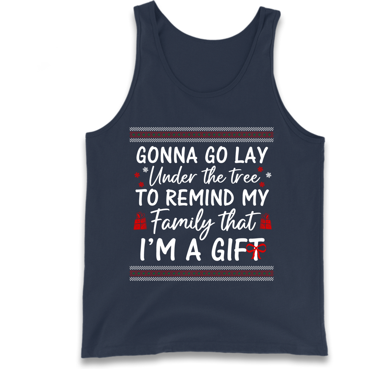 Christmas jumper Tank Top