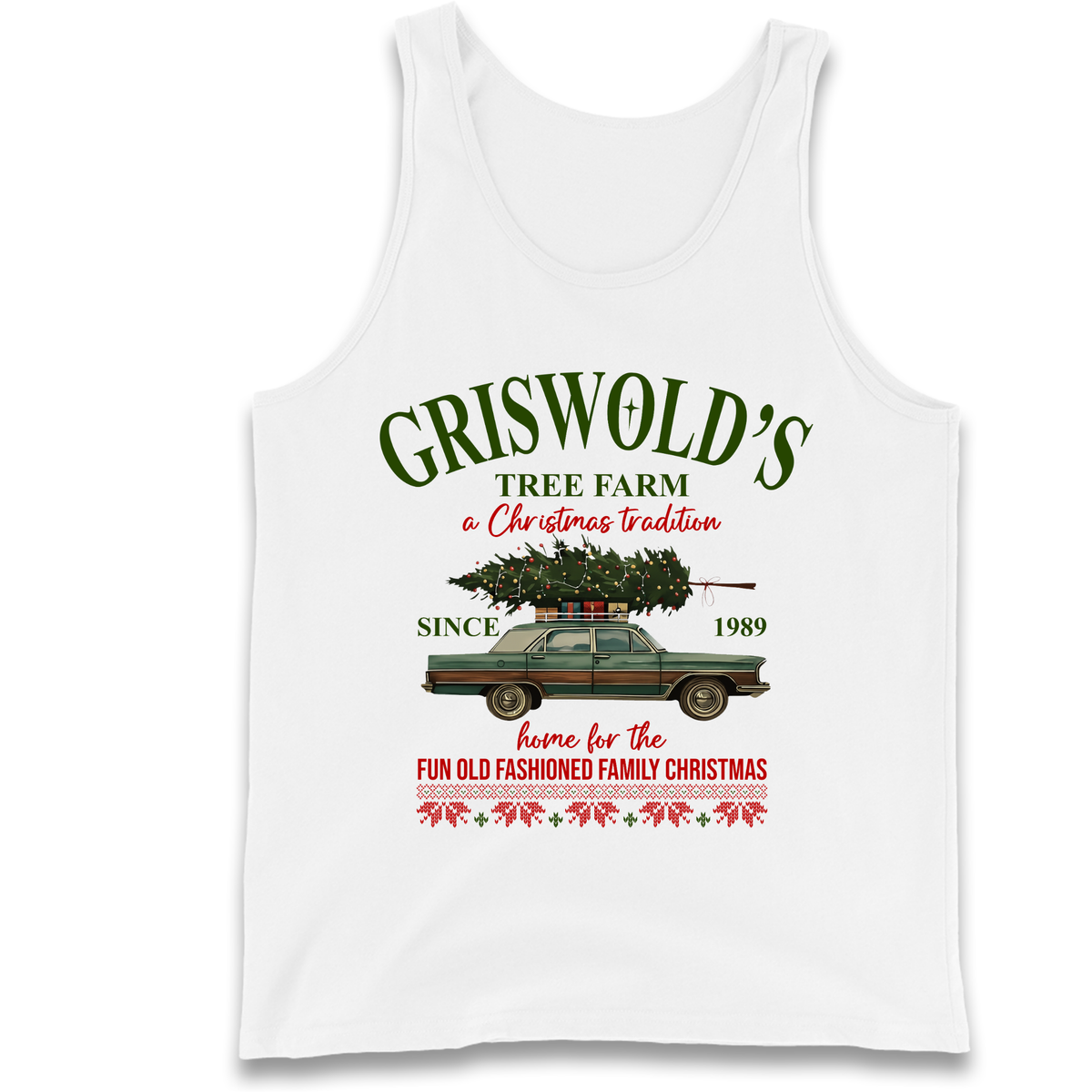 Christmas jumper Tank Top