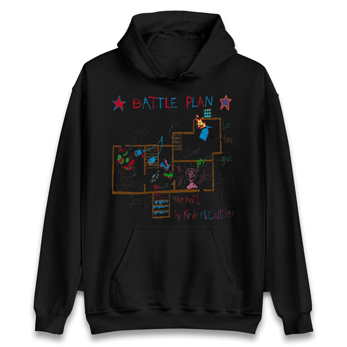 home alone battle plan Hoodie
