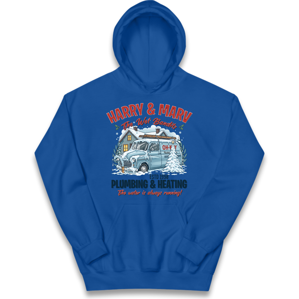 harry & marv home alone Kids Hoodie