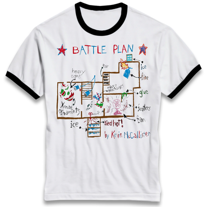 home alone battle plan Ringer T-Shirt