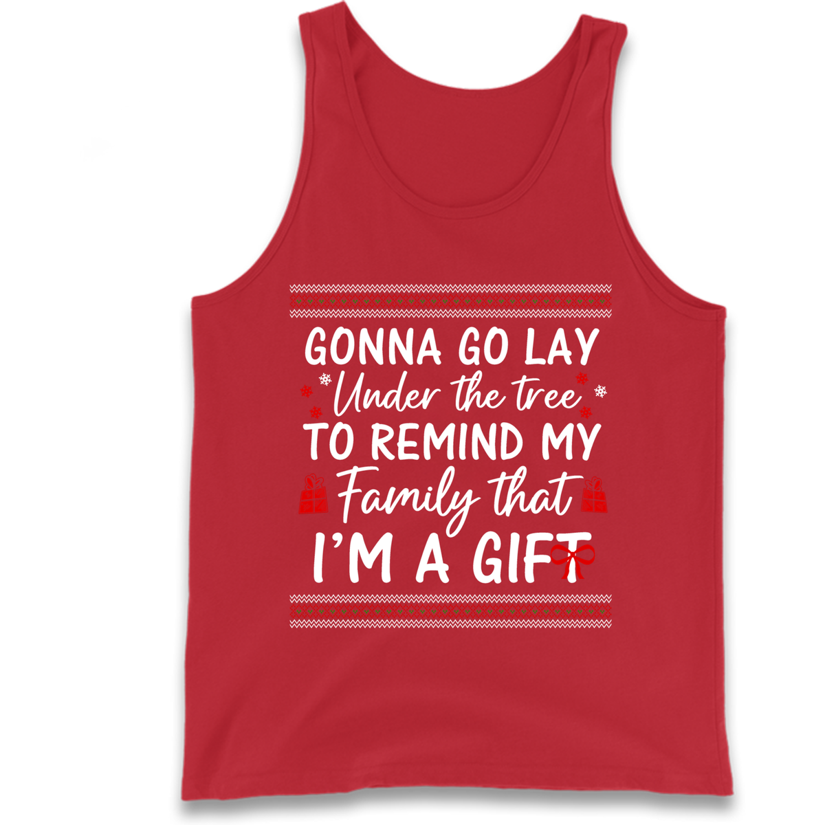 family festive humour Tank Top