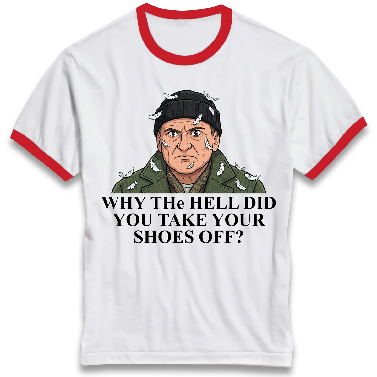 Christmas jumper Ringer T-Shirt