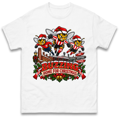 Brentford Football Christmas T-Shirt