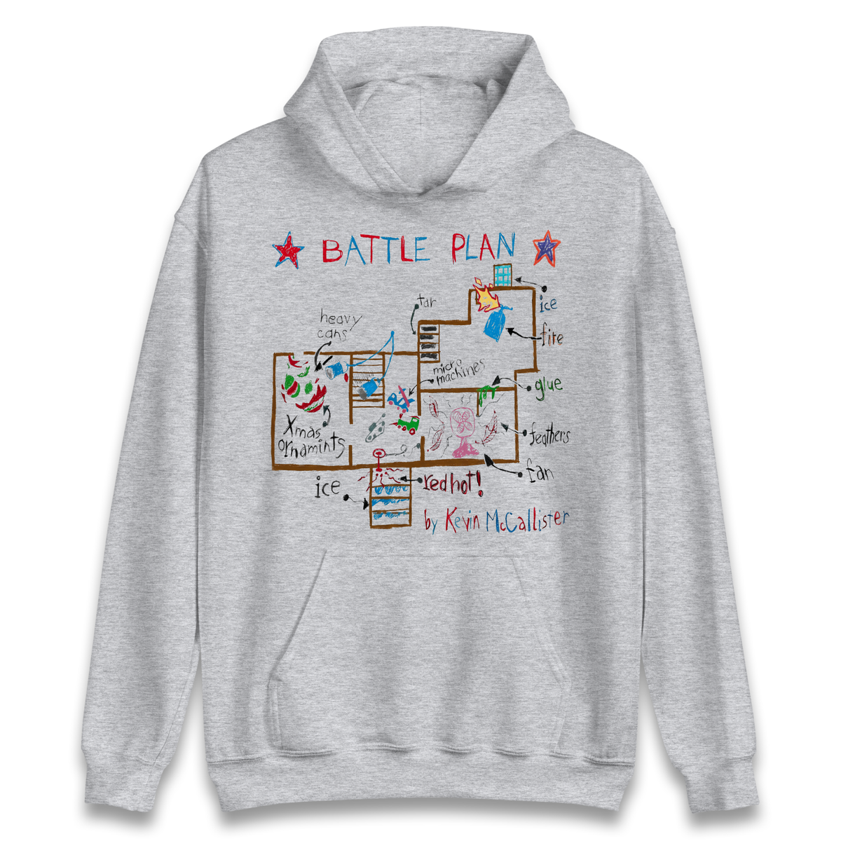 home alone battle plan Hoodie