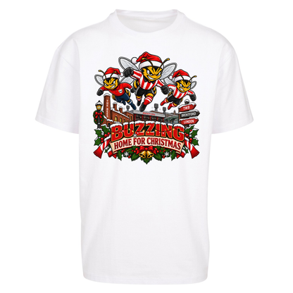 Brentford Football Christmas Oversized T-Shirt