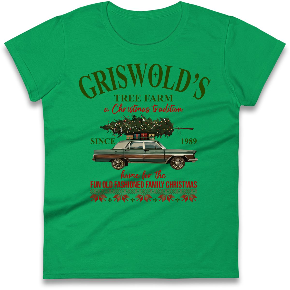 Christmas jumper Ladies T-Shirt