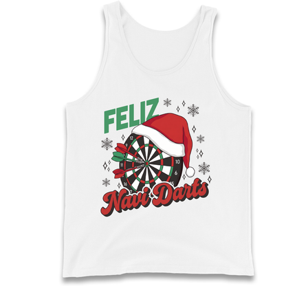 Feliz Navidarts Tank Top - Christmas Darts Design