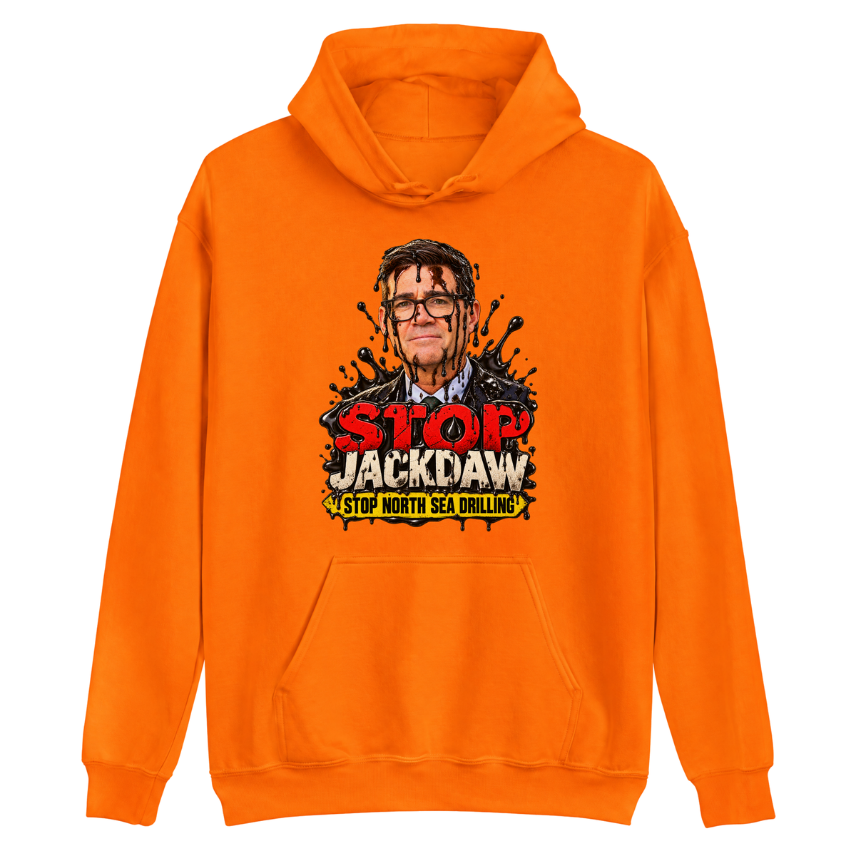 Orange Hoodie