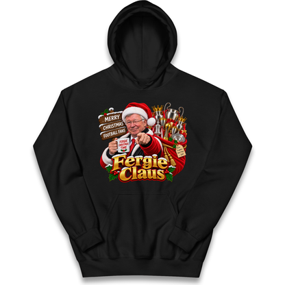 Man United Christmas Kids Hoodie
