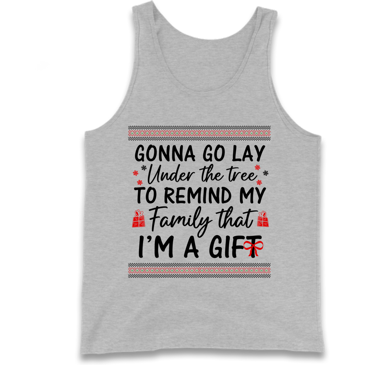 Christmas jumper Tank Top