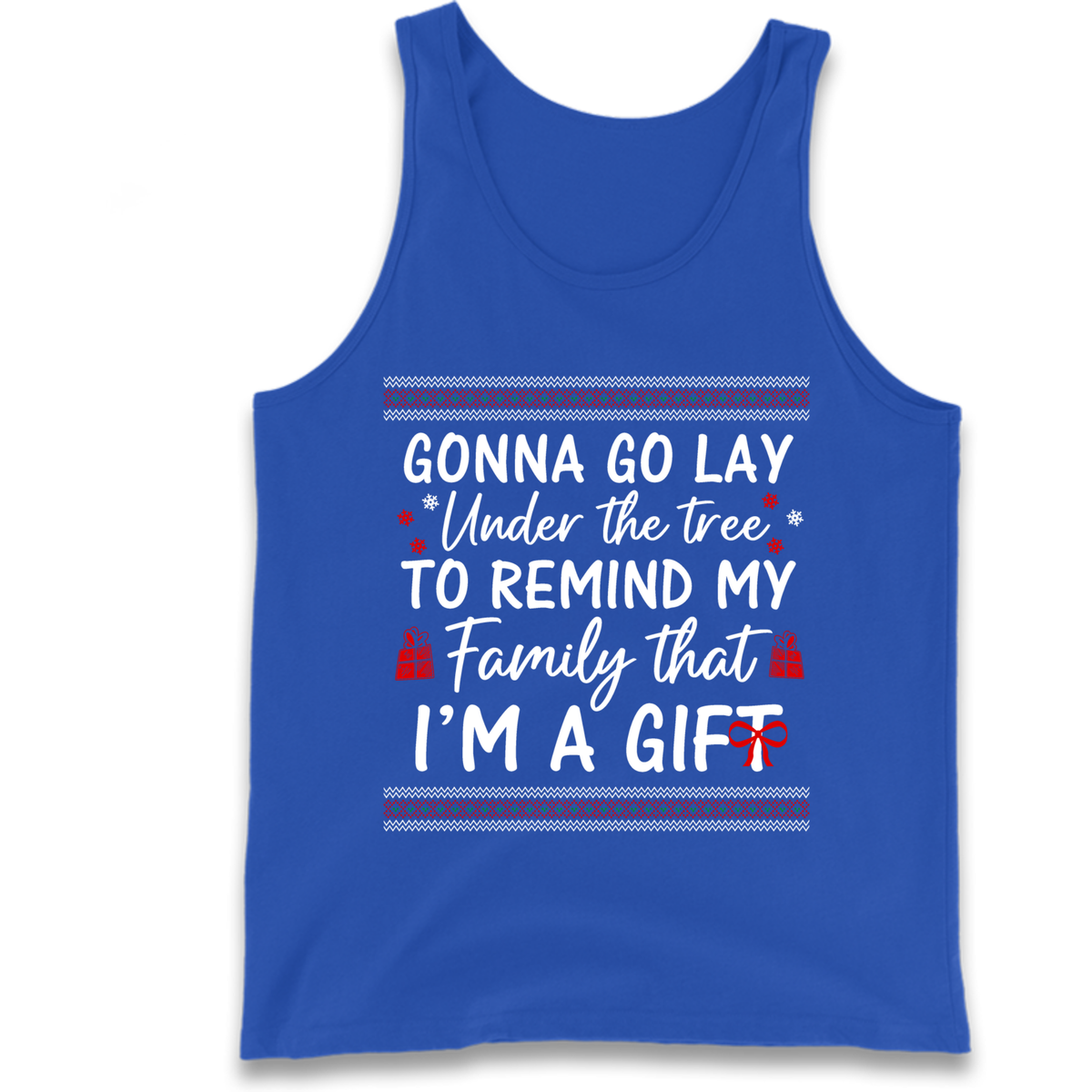 Christmas jumper Tank Top