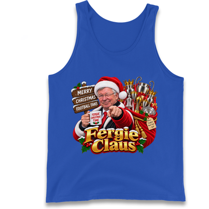 Man United Christmas Tank Top