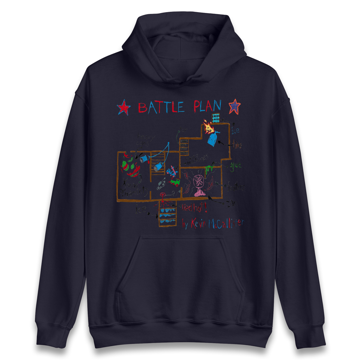 home alone battle plan Hoodie