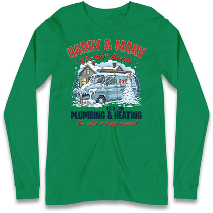 harry & marv home alone Long Sleeve T-Shirt