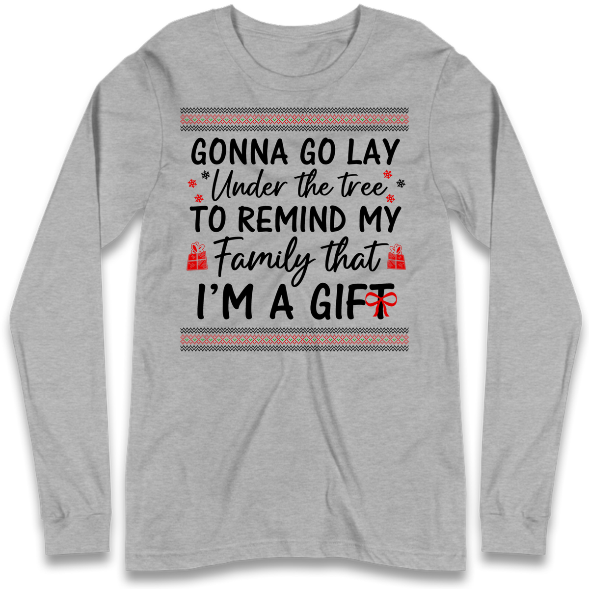 Christmas jumper Long Sleeve T-Shirt