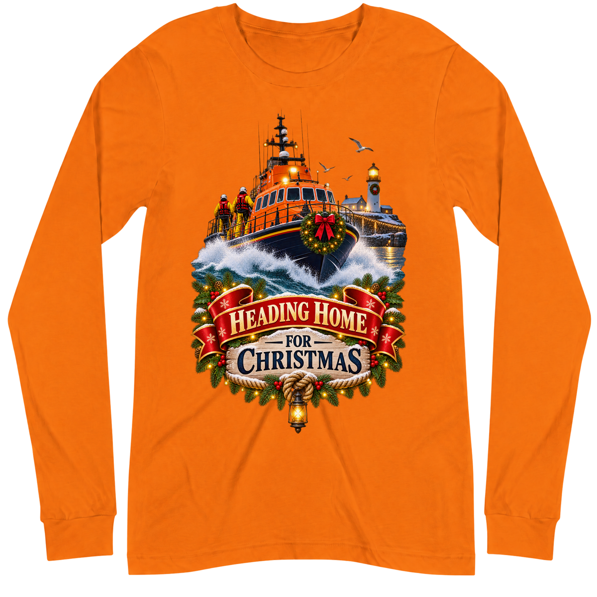 Orange Longsleeve T-Shirt