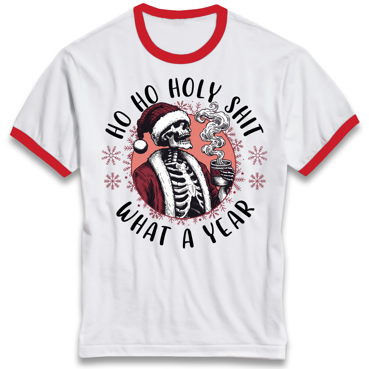 Christmas jumper Ringer T-Shirt