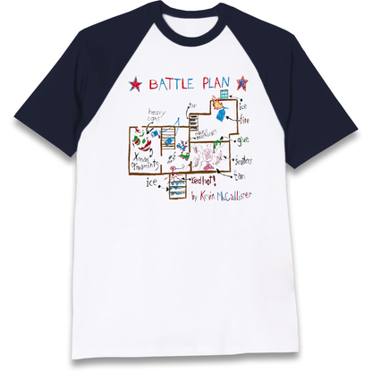 home alone battle plan Raglan T-Shirt