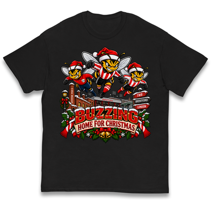 Brentford Football Christmas Kids T-Shirt