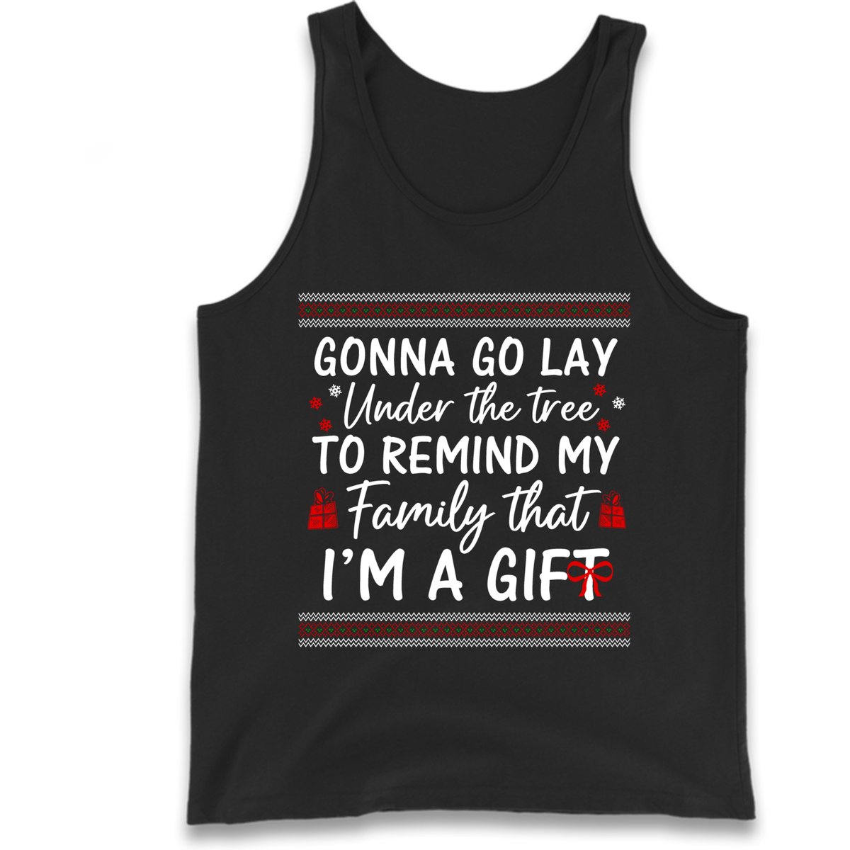 family festive humour Tank Top