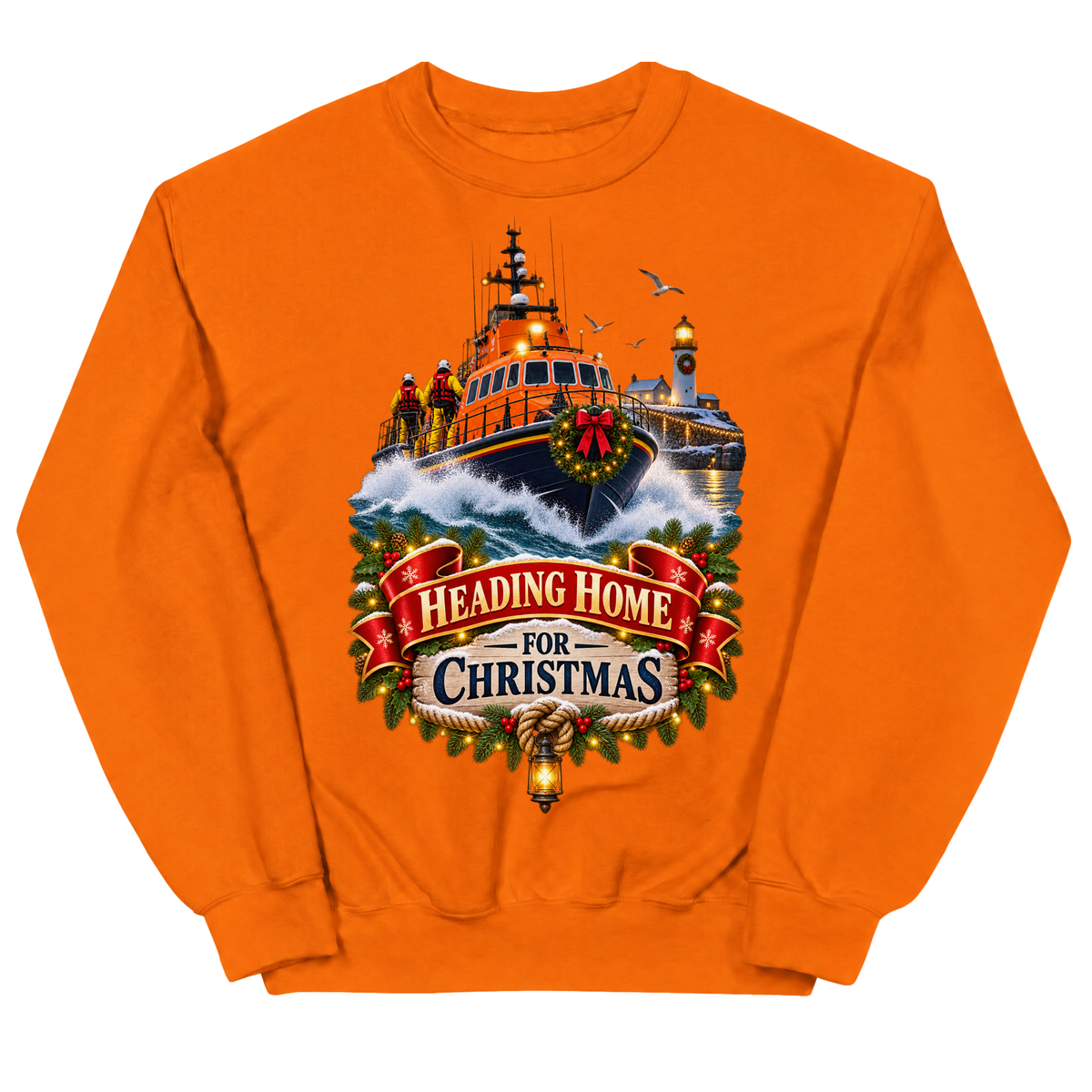 Orange Kids Sweatshirt
