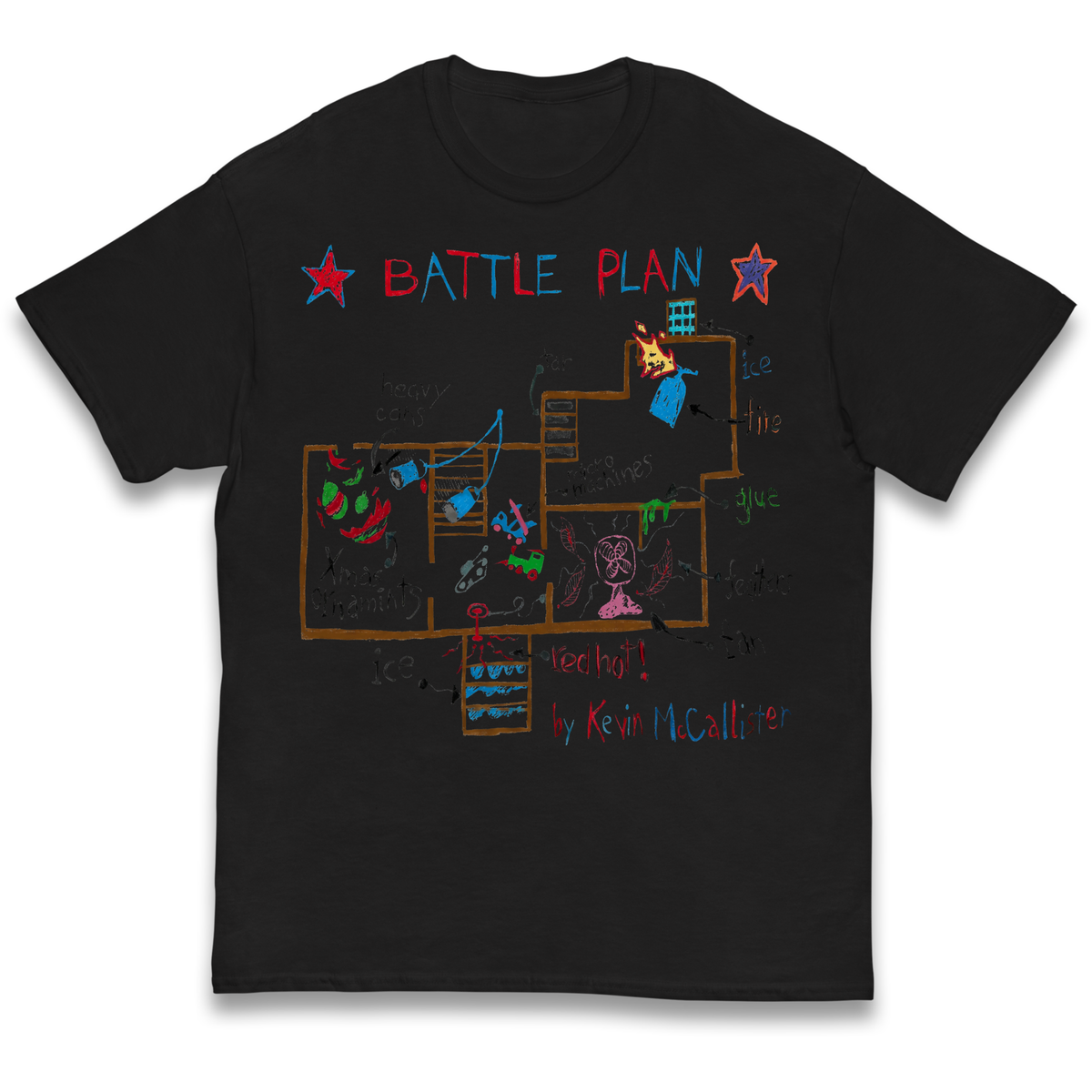 home alone battle plan Kids T-Shirt