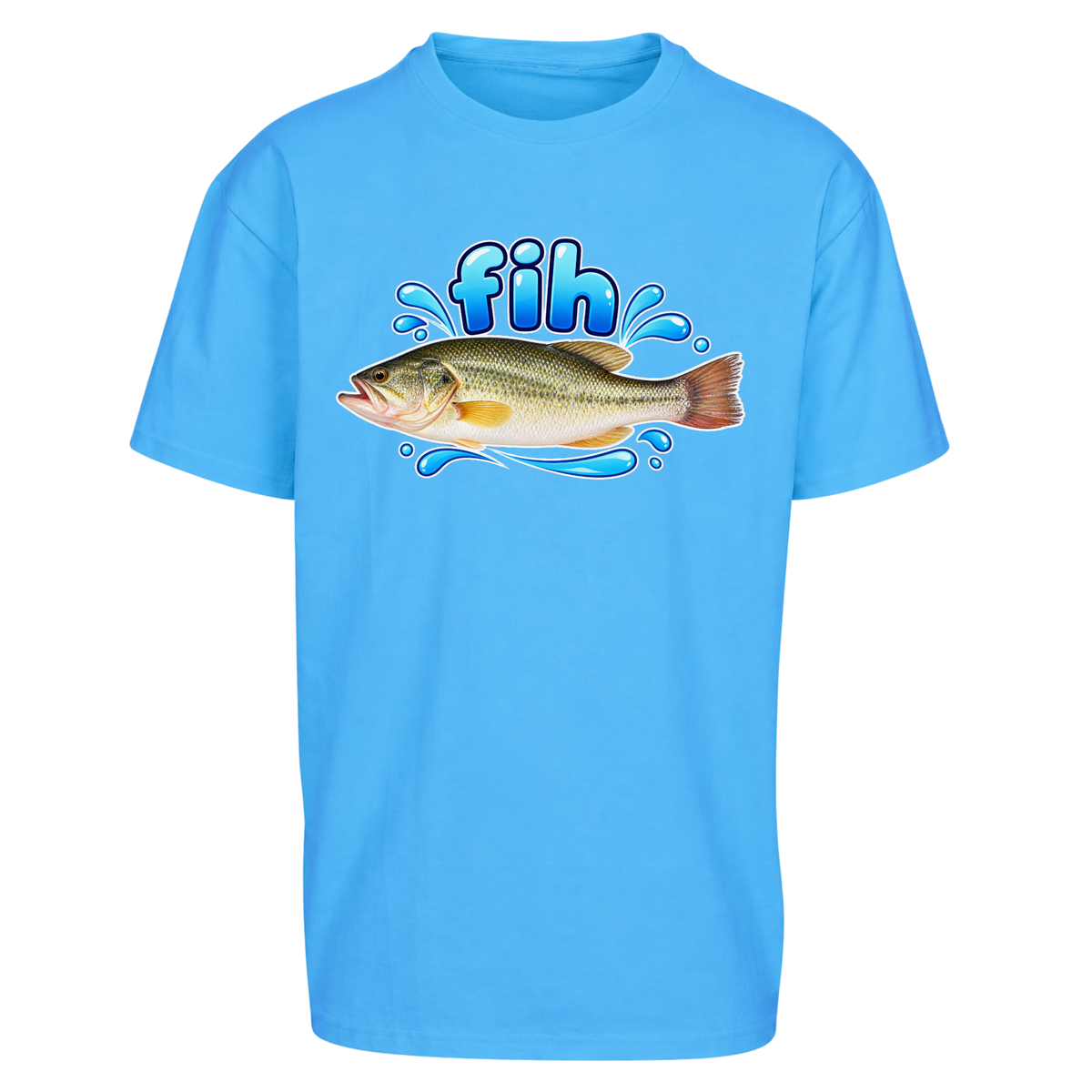 Sky Blue Oversized T Shirts