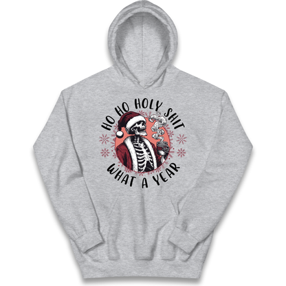 HO HO Holy Santa Kids Hoodie