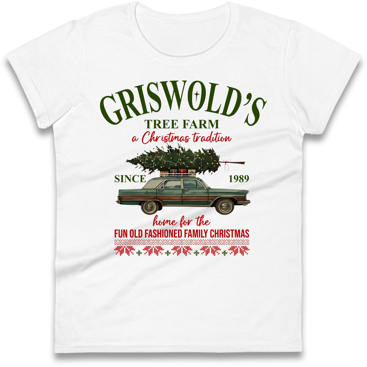 Christmas jumper Ladies T-Shirt