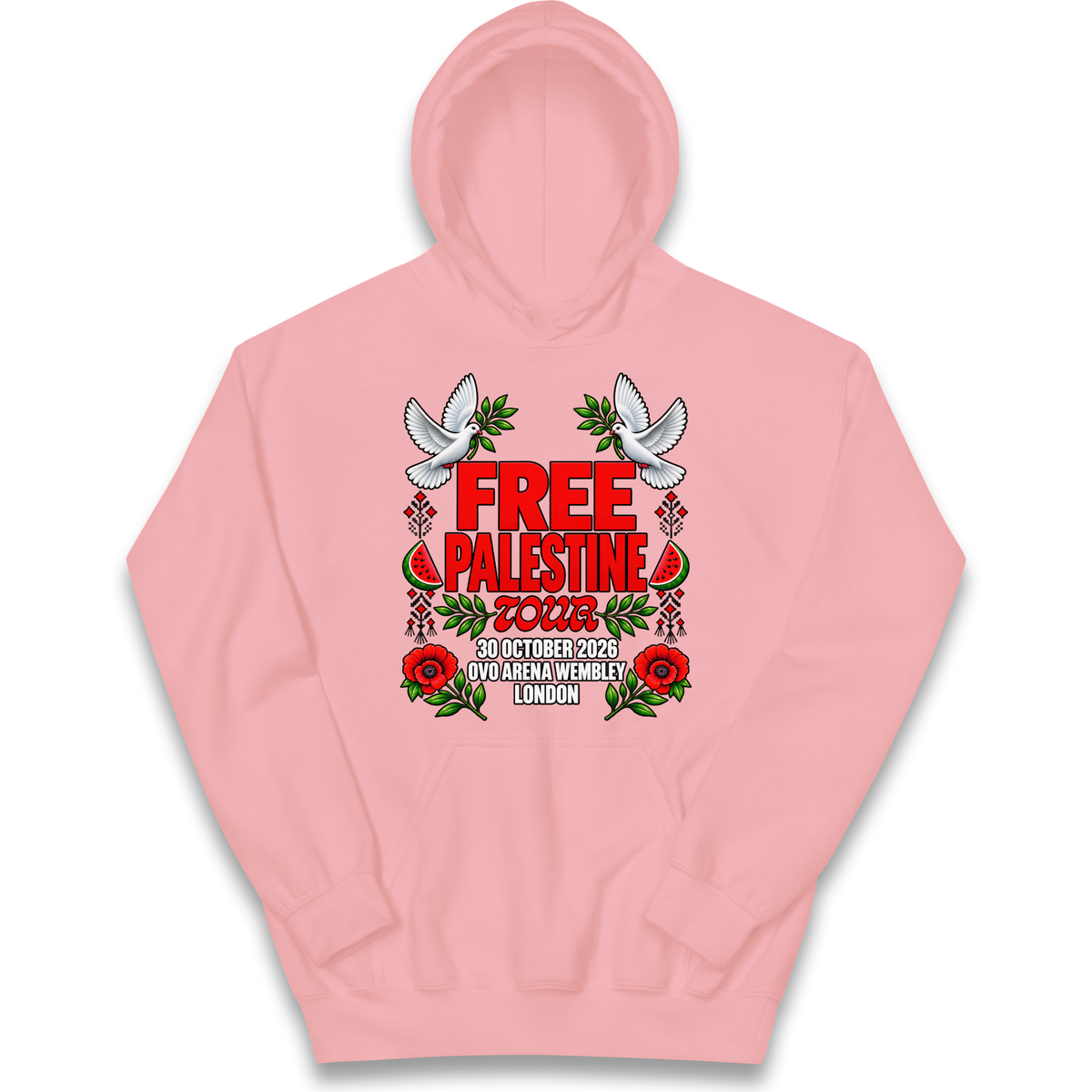 Light Pink Kids Hoodie