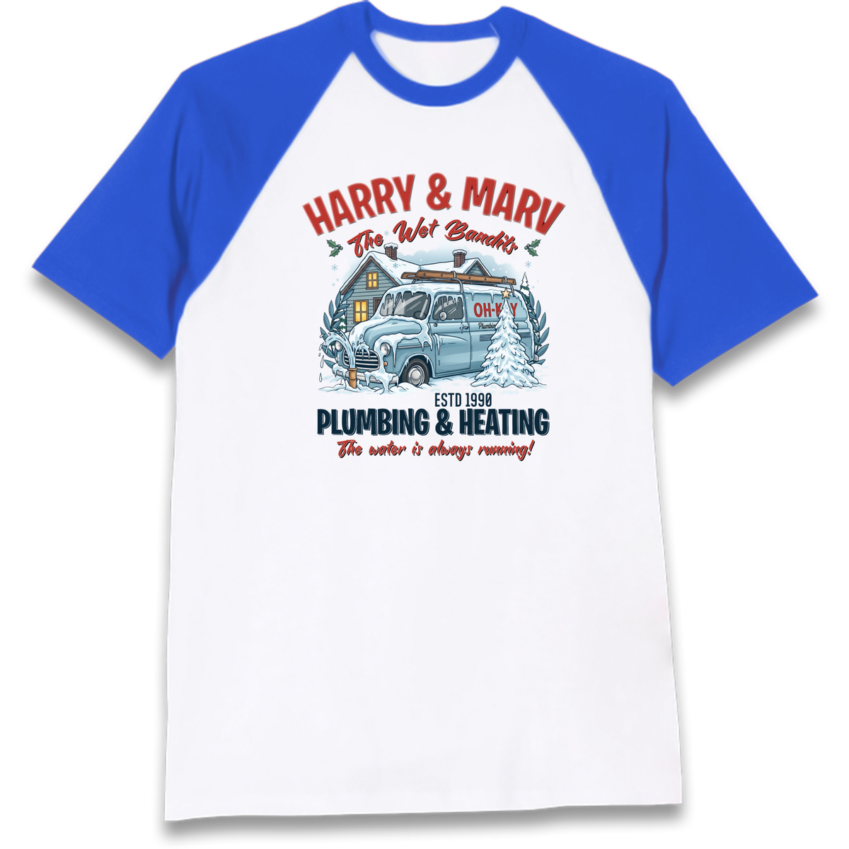 Christmas jumper Raglan T-Shirt